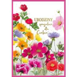Karnet DK-1225 Urodziny (wymienne cyfry)