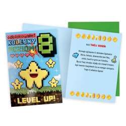 Karnet Urodziny 8 level up - 1