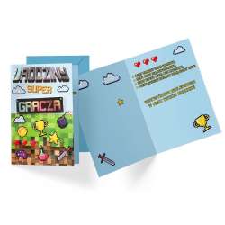 Karnet Urodziny super gracza