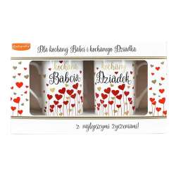 Kubek komplet Q Babcia i Dziadek