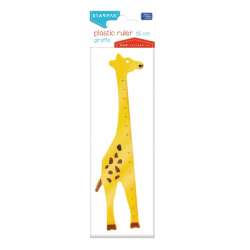 Linijka plastikowa 15cm Żyrafa (354297) - 1
