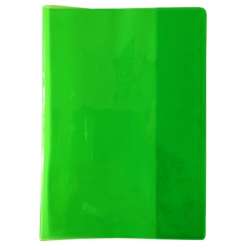 Okładka na zeszyt A5 PVC Neon zielony (10szt) - 1
