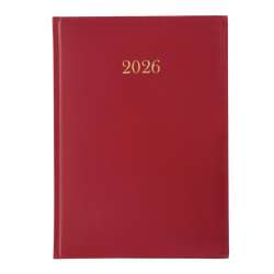 Terminarz 2026 tygodniowy A4 Divas bordowy