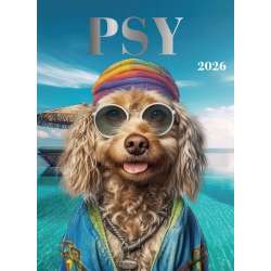 Kalendarz 2026 wieloplanszowy 24x34cm AI Psy - 1