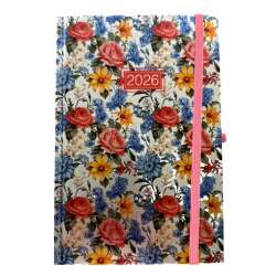 Terminarz 2026 dzienny A5 metalic połysk MIX - 1