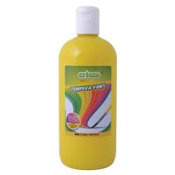 Farba tempera 500ml żółta CRICCO