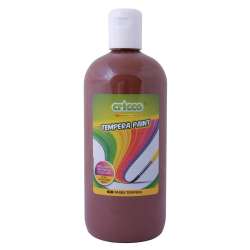 Farba tempera 500ml brązowa CRICCO - 1