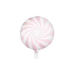 Balon foliowy Cukierek jasny różowy 35cm - 1
