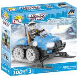 Cobi 1544 Action Town Police snowmobile (COBI-1544) - 1