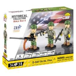 COBI 2054 Historical Collection WWII D-Day 06 06 1944 3 figurki 34 klocki (COBI-2054)