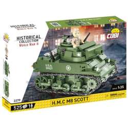 COBI 2272 Historical Collection WWII H.M.C. M8 SCOTT 525 klocków (COBI-2279) - 1