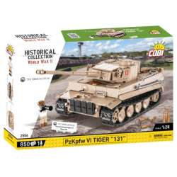 Historical Collection WWII Czołg PZKPFW VI TIGER 131 850 klocki (COBI 2556) - 1