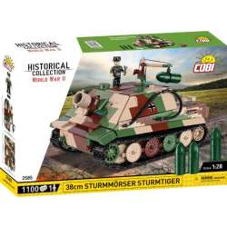 COBI 2585 Historical Collection WWII Niemieckie działo pancerne 38cm Sturmmörser Sturmtiger 1100 klocków (COBI-2585)