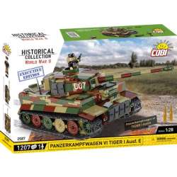 COBI 2587 Historical Collection WWII Niemiecki czołg ciężki Panzerkampfwagen VI Tiger I Ausf. E 1207 klocków E (COBI-2587)