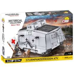 COBI 2989 Historical Collection Great War Czołg niemiecki STURMPANZERWAGEN A7V 840 klocków (COBI-2989) - 1