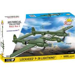 COBI 5882 Historical Collection WWII Amerykański samolot myśliwski Lockheed P-38 Lightning 335 klocków (COBI-5882) - 1