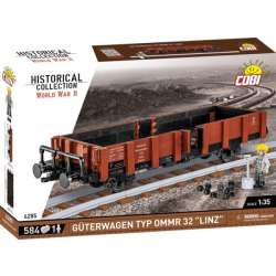 COBI 6285 Trains Guterwagen typ OMMR 32 LINZ 584 klocki (COBI-6285)