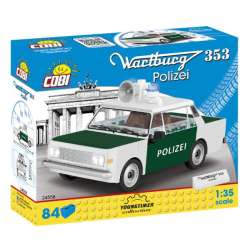 COBI 24558 Cars Wartburg 353 Polizei 84kl p6 (COBI-24558) - 1