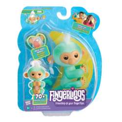 Figurka interaktywna Fingerlings Małpka Zielono-Niebieska Ava (GXP-914636) - 1