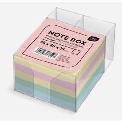 Kostka papierowa 85x85x35mm kolorowa w kubiku (5902277178107)