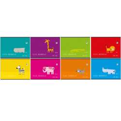 Blok rysunkowy A4/20K Black&Blue kids (10szt) - 1 Blok rysunkowy A4/20K Black&Blue kids (10szt) - 1