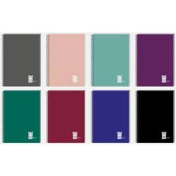 Kołozeszyt A5/100K kratka UV One Color (5szt)