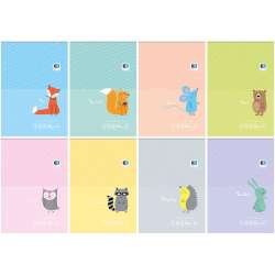 Notes A7/50K kratka Bebe Kids pastel (20szt) - 1