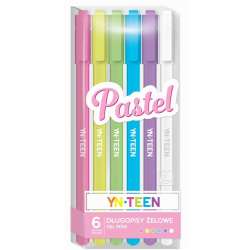 Długopis żelowy 6 kolorów Pastel YN TEEN (5902277278210) - 1