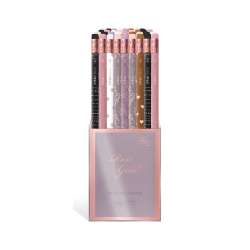 Ołówek z gumką Rose Gold (72szt)