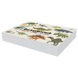 Bazgrownik A4 z naklejkami Dinozaury