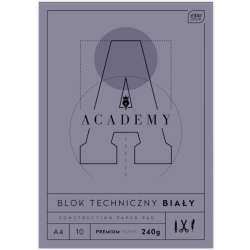 Blok techniczny A4/10K Academy (10szt)