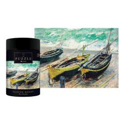 Puzzle 1000el Art 2 Claud Monet Trzy łodzie rybackie (5902277342164) - 1