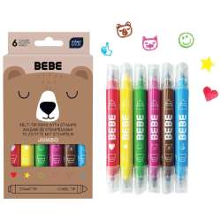Mazaki jumbo ze stempel 6szt Bebe Friend