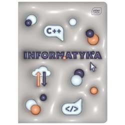 Zeszyt A5/60K kratka Informat +pig.wiedzy (10szt)