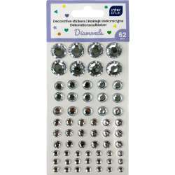 Naklejki dekoracyjne 62szt Diamonds