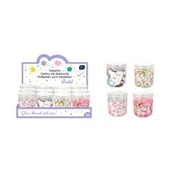 Cekiny do dekoracji 30g pastel (12szt)