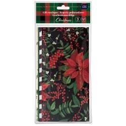 Koperty podarunkowe 22x11cm 5szt Christmas