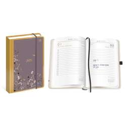 Kalendarz 2026 książkowy A5/384K Metallic Satin