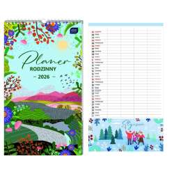 Kalendarz 2026 planer rodzinny 25x43 Razem