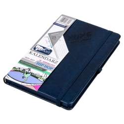 Kalendarz 2025/2027 A5 18M + notes Hip Hop granat - 1