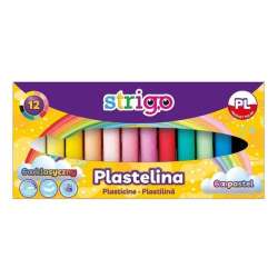 Plastelina 6 kolorów + 6 pastelowych STRIGO (SSC333) - 1