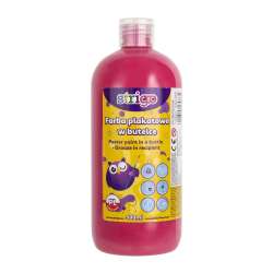 Farba plakatowa w butelce 500ml rubinowa STRIGO - 1