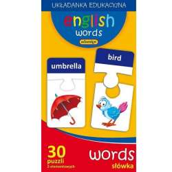 ADAMIGO SŁÓWKA-WORDS PUZZLE DYDAKTYCZNE JĘZ.ANGIELSKI (6090) - 2