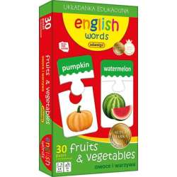 ADAMIGO OWOCE I WARZYWA-FRUITS & VEGETABLES PUZZLE DYDAK (6120) - 3