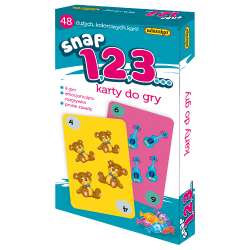 GRA'ADAMIGO' SNAP 1,2,3 KARTY DO GRY -9 GIER EDUKACYJ. (6250) - 2