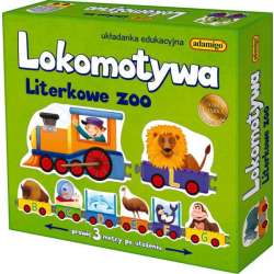 Lokomotywa - Literkowe ZOO układanka edukacyjna ADAMIGO (5902410007219) - 1