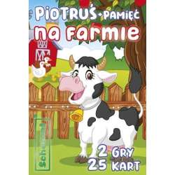 Karty Piotruś + Pamięć Na farmie - 1