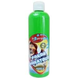 Farba plakatowa zielona 500ml - 1