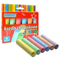 Kreda chodnikowa jumbo 6 kolorów