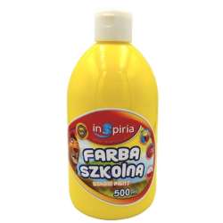 Farba szkolna żółta 500ml - 1